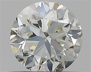 Picture of Natural Diamond 0.46 Carats, Round with Very Good Cut, J Color, VS1 Clarity and Certified by GIA