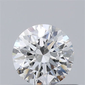 Picture of Natural Diamond 0.40 Carats, Round with Excellent Cut, F Color, SI2 Clarity and Certified by GIA