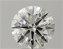 Natural Diamond 3.24 Carats, Round with Excellent Cut, J Color, SI1 Clarity and Certified by GIA