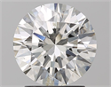 Natural Diamond 2.01 Carats, Round with Excellent Cut, I Color, SI2 Clarity and Certified by GIA