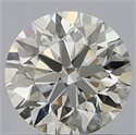 Natural Diamond 0.40 Carats, Round with Excellent Cut, H Color, IF Clarity and Certified by GIA