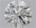 Natural Diamond 2.00 Carats, Round with Very Good Cut, G Color, SI1 Clarity and Certified by GIA