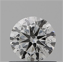 Natural Diamond 0.50 Carats, Round with Very Good Cut, G Color, SI2 Clarity and Certified by IGI