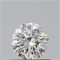 Natural Diamond 0.40 Carats, Round with Excellent Cut, G Color, SI1 Clarity and Certified by GIA