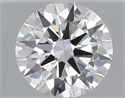 Natural Diamond 0.44 Carats, Round with Excellent Cut, E Color, VS2 Clarity and Certified by GIA