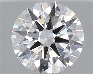 Picture of Natural Diamond 0.44 Carats, Round with Excellent Cut, E Color, VS2 Clarity and Certified by GIA