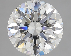 Picture of Natural Diamond 3.01 Carats, Round with Excellent Cut, H Color, SI2 Clarity and Certified by GIA