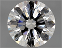 Natural Diamond 2.03 Carats, Round with Excellent Cut, F Color, VS1 Clarity and Certified by IGI