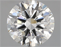 Natural Diamond 1.90 Carats, Round with Excellent Cut, H Color, VS2 Clarity and Certified by GIA