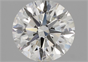 Natural Diamond 1.95 Carats, Round with Excellent Cut, I Color, VVS2 Clarity and Certified by GIA