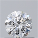 Natural Diamond 0.40 Carats, Round with Excellent Cut, E Color, SI1 Clarity and Certified by GIA