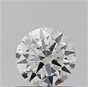 Natural Diamond 0.50 Carats, Round with Excellent Cut, G Color, SI1 Clarity and Certified by IGI