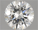 Natural Diamond 2.02 Carats, Round with Excellent Cut, I Color, VS2 Clarity and Certified by GIA