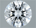 Natural Diamond 2.05 Carats, Round with Excellent Cut, D Color, VS2 Clarity and Certified by GIA