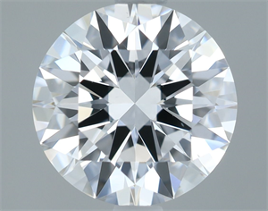 Picture of Natural Diamond 2.05 Carats, Round with Excellent Cut, D Color, VS2 Clarity and Certified by GIA