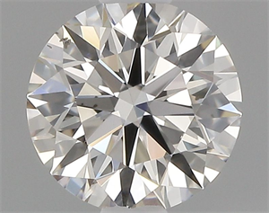 Picture of Natural Diamond 0.56 Carats, Round with Excellent Cut, K Color, SI1 Clarity and Certified by GIA