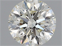 Natural Diamond 0.52 Carats, Round with Excellent Cut, K Color, VS1 Clarity and Certified by GIA