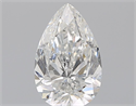 Natural Diamond 1.90 Carats, Pear with  Cut, F Color, SI2 Clarity and Certified by GIA