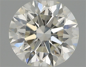 Picture of Natural Diamond 0.45 Carats, Round with Excellent Cut, K Color, VS1 Clarity and Certified by GIA