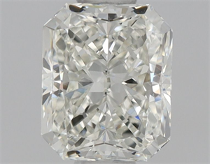 Picture of Natural Diamond 0.40 Carats, Radiant with  Cut, H Color, VVS1 Clarity and Certified by GIA