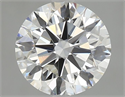 Natural Diamond 2.01 Carats, Round with Excellent Cut, G Color, VS2 Clarity and Certified by GIA