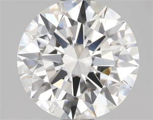 Picture of Natural Diamond 1.61 Carats, Round with Excellent Cut, F Color, VVS2 Clarity and Certified by GIA