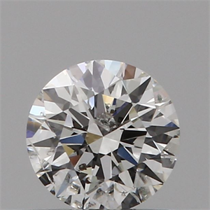 Picture of Natural Diamond 0.40 Carats, Round with Excellent Cut, G Color, I1 Clarity and Certified by GIA