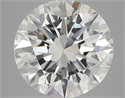 Natural Diamond 3.70 Carats, Round with Excellent Cut, J Color, VVS1 Clarity and Certified by GIA