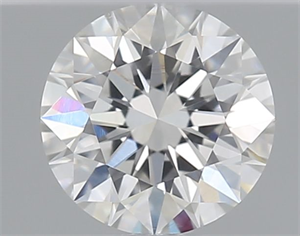 Picture of Natural Diamond 0.42 Carats, Round with Excellent Cut, F Color, VS2 Clarity and Certified by GIA