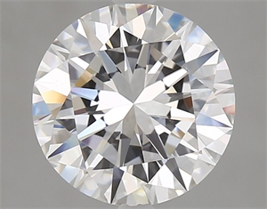 Picture of Natural Diamond 3.00 Carats, Round with Very Good Cut, D Color, VVS2 Clarity and Certified by GIA