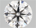 Natural Diamond 2.01 Carats, Round with Very Good Cut, D Color, VVS2 Clarity and Certified by GIA