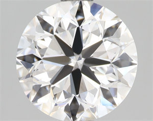 Picture of Natural Diamond 2.01 Carats, Round with Very Good Cut, D Color, VVS2 Clarity and Certified by GIA