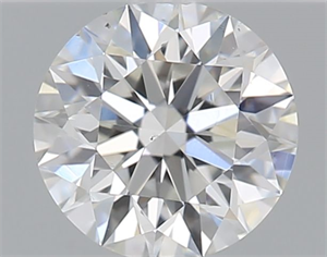 Picture of Natural Diamond 0.40 Carats, Round with Excellent Cut, G Color, VS2 Clarity and Certified by GIA