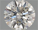 Natural Diamond 0.50 Carats, Round with Excellent Cut, H Color, VS2 Clarity and Certified by IGI