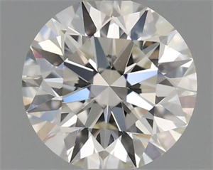 Picture of Natural Diamond 0.50 Carats, Round with Excellent Cut, H Color, VS2 Clarity and Certified by IGI