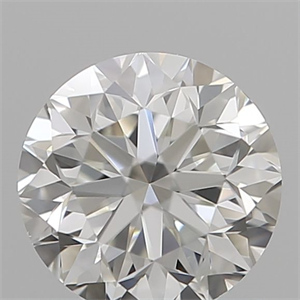 Picture of Natural Diamond 0.50 Carats, Round with Good Cut, I Color, VS1 Clarity and Certified by GIA