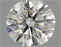 Natural Diamond 0.40 Carats, Round with Very Good Cut, H Color, SI2 Clarity and Certified by IGI