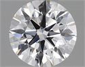 Natural Diamond 0.40 Carats, Round with Excellent Cut, E Color, VS2 Clarity and Certified by GIA