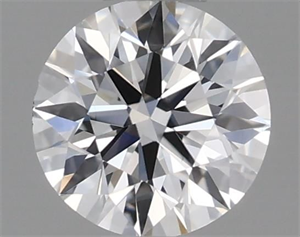 Picture of Natural Diamond 0.40 Carats, Round with Excellent Cut, E Color, VS2 Clarity and Certified by GIA