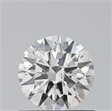 Natural Diamond 0.50 Carats, Round with Very Good Cut, F Color, SI2 Clarity and Certified by GIA