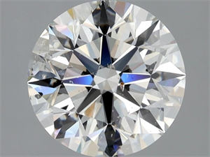 Picture of Natural Diamond 2.20 Carats, Round with Excellent Cut, I Color, SI2 Clarity and Certified by GIA