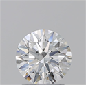 Natural Diamond 1.70 Carats, Round with Excellent Cut, E Color, VVS1 Clarity and Certified by GIA