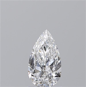 Picture of Natural Diamond 0.76 Carats, Pear with  Cut, D Color, VS1 Clarity and Certified by GIA