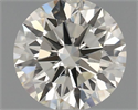 Natural Diamond 0.53 Carats, Round with Excellent Cut, I Color, VS1 Clarity and Certified by IGI