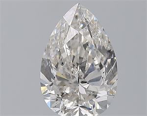 Picture of Natural Diamond 2.50 Carats, Pear with  Cut, G Color, SI2 Clarity and Certified by GIA