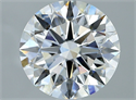 Natural Diamond 2.09 Carats, Round with Excellent Cut, E Color, VS2 Clarity and Certified by GIA