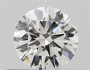 Picture of Natural Diamond 0.40 Carats, Round with Very Good Cut, H Color, VS2 Clarity and Certified by GIA