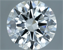 Natural Diamond 2.44 Carats, Round with Excellent Cut, G Color, IF Clarity and Certified by GIA