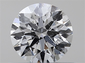 Picture of Natural Diamond 0.40 Carats, Round with Excellent Cut, E Color, SI2 Clarity and Certified by GIA