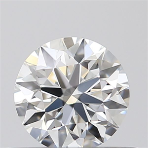 Picture of Natural Diamond 0.40 Carats, Round with Excellent Cut, F Color, VS1 Clarity and Certified by GIA